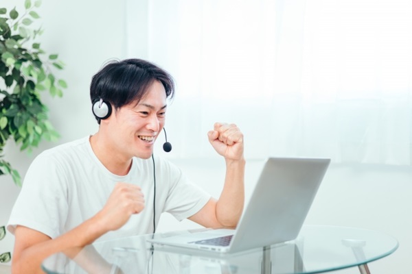 ネット配信での観戦